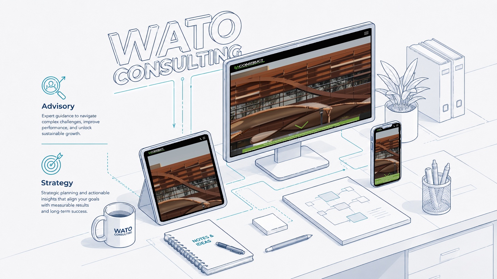 SA Construct website